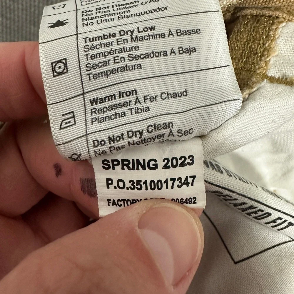 Carhartt Relaxed Fit‎ Rugged Flex Canvas Utility Work Shorts Tan Mens Size 38x10